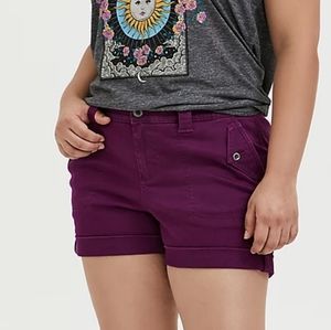 Torrid size 24 plum shorts